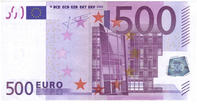 bankovka 500 euro